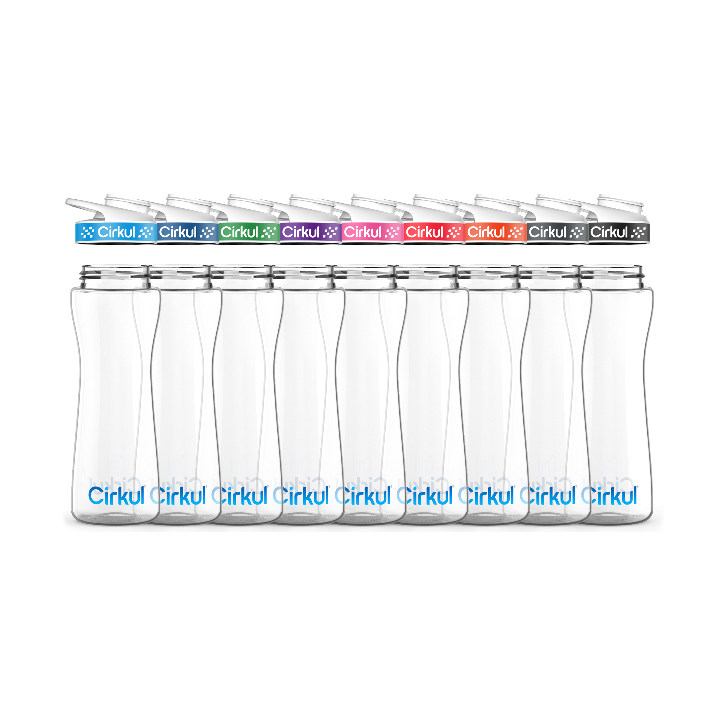 22Oz. Plastic Bottle & Comfort Grip Lid