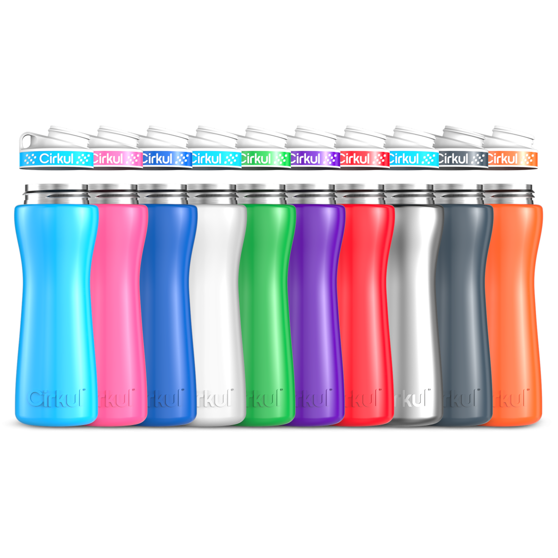 22Oz. Stainless Steel Bottle & Comfort Grip Lid