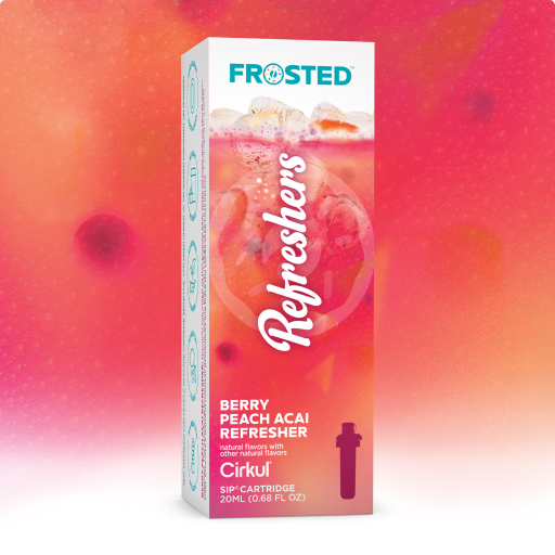 Frosted Berry Peach Acai Refresher