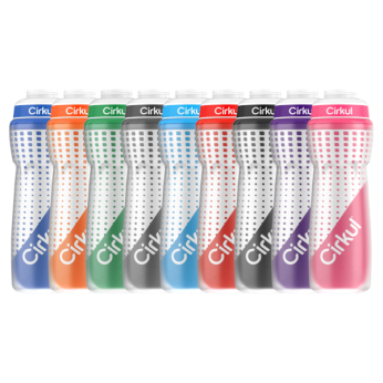 22Oz. Insulated Squeeze Plastic Bottle & Sport Lid